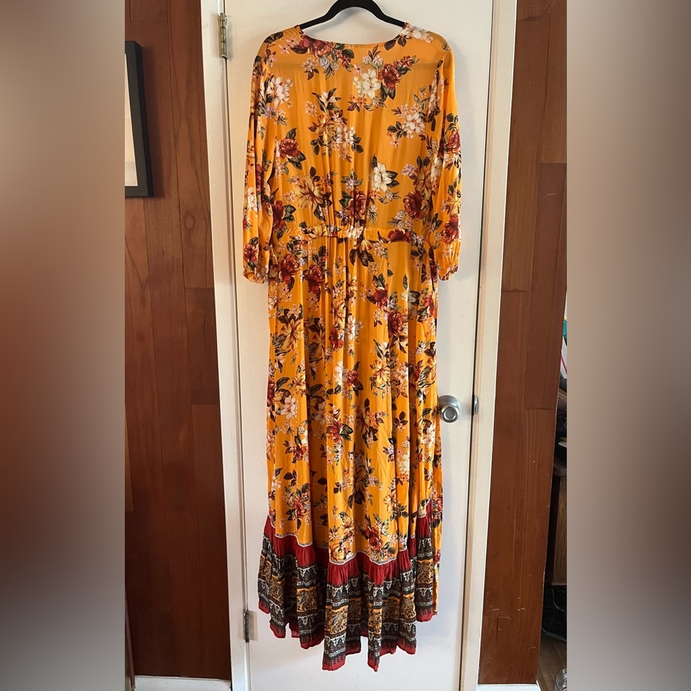 Farm Rio x Anthropologie Soigne Maxi Dress - Picture 3 of 8